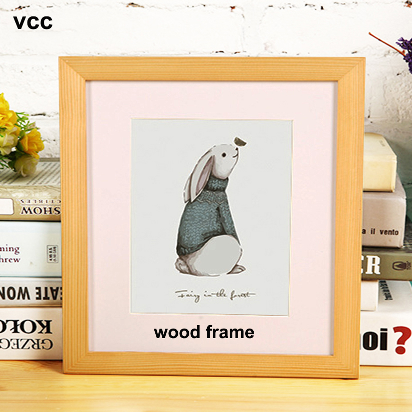 Cuadro con imagen de madera cl - Engraved Wood Frame reseña y precio