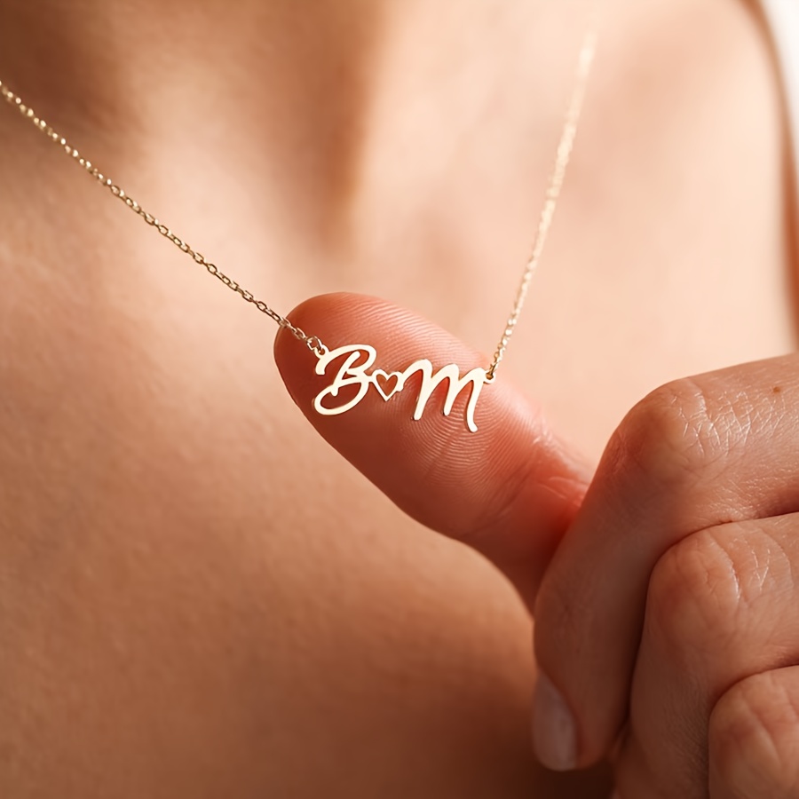 Collares con nombre personaliz - Name Necklace Custom reseña y precio