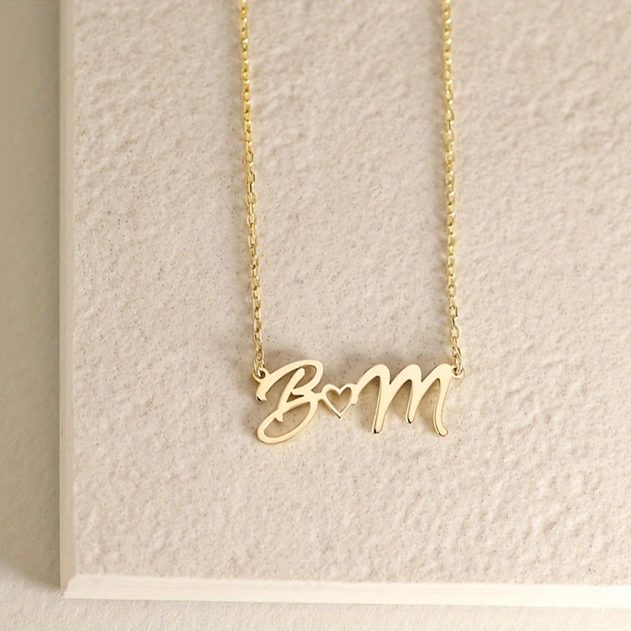 Collares con nombre personaliz - Name Necklace Custom reseña y precio