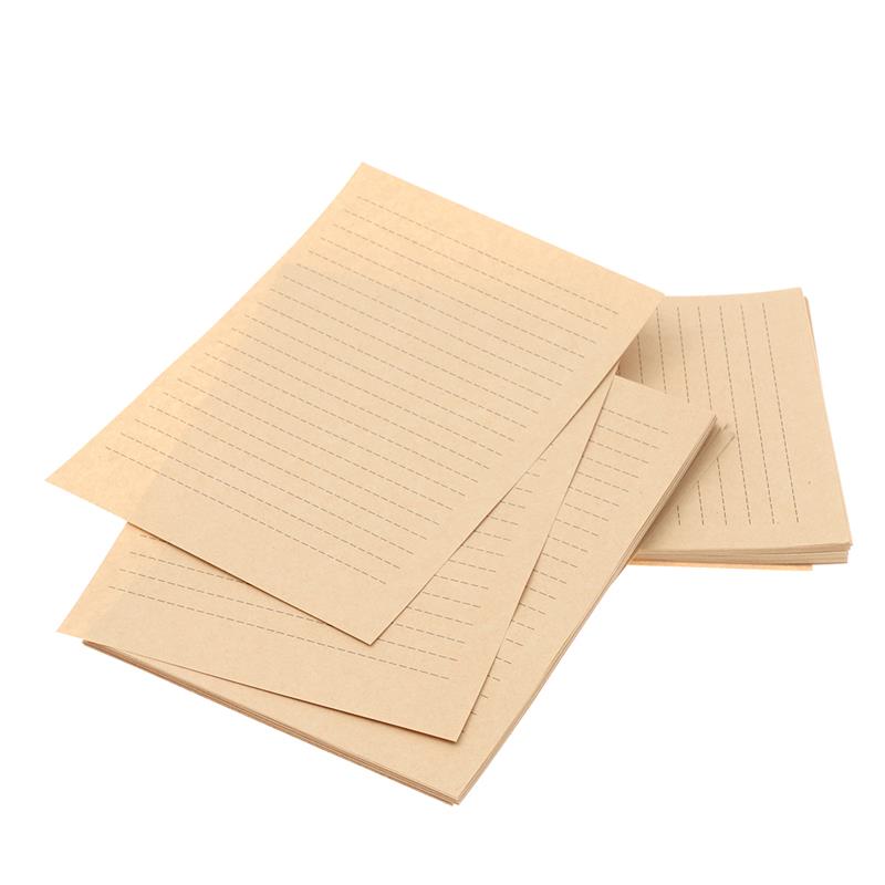 50/100 hojas A5 papel Kraft Vi - Wax Seal Letter Kit reseña y precio