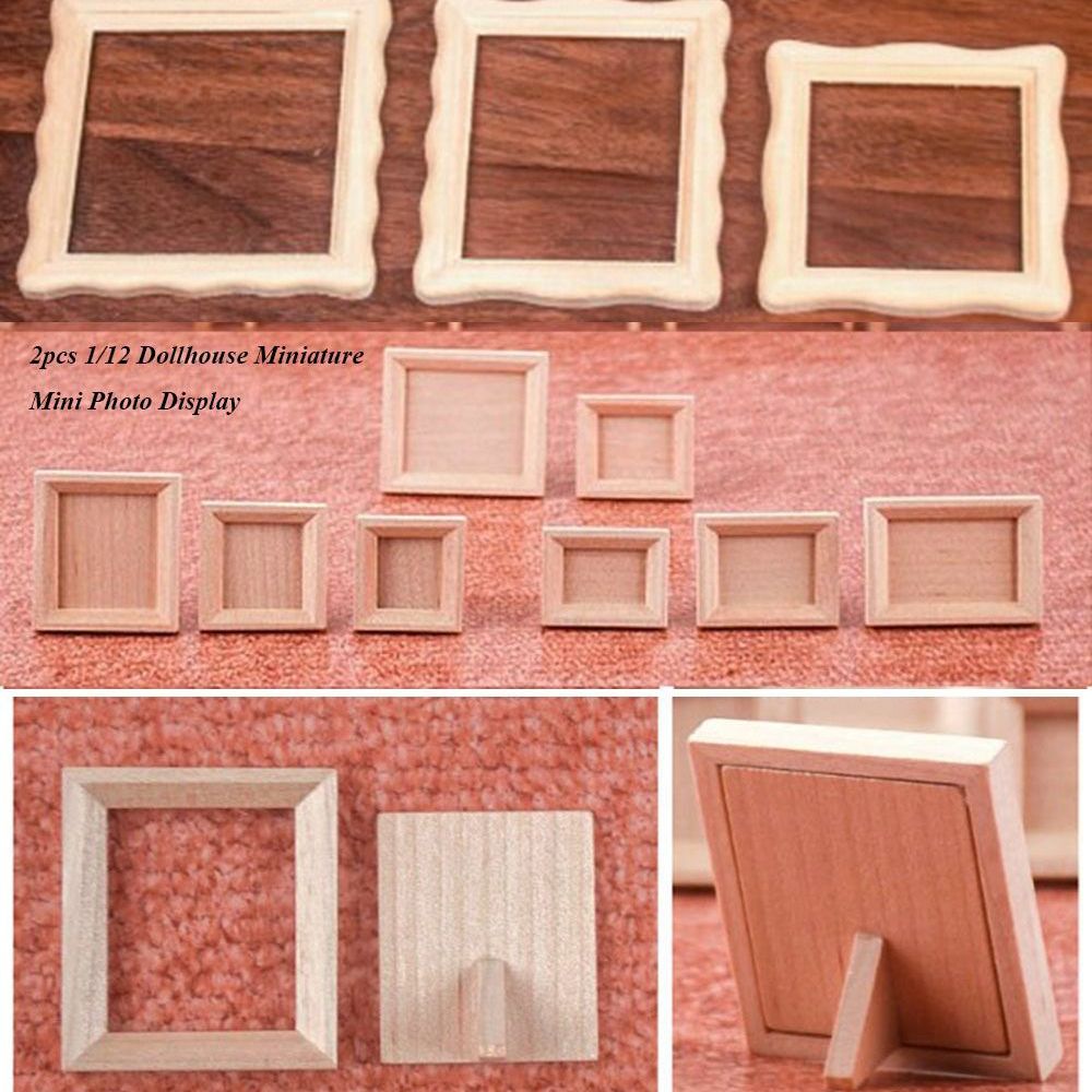 Marco de fotos en miniatura pa - Engraved Wood Frame reseña y precio