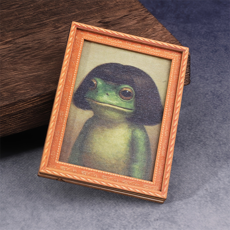 Mini marco de fotos de madera  - Engraved Wood Frame reseña y precio
