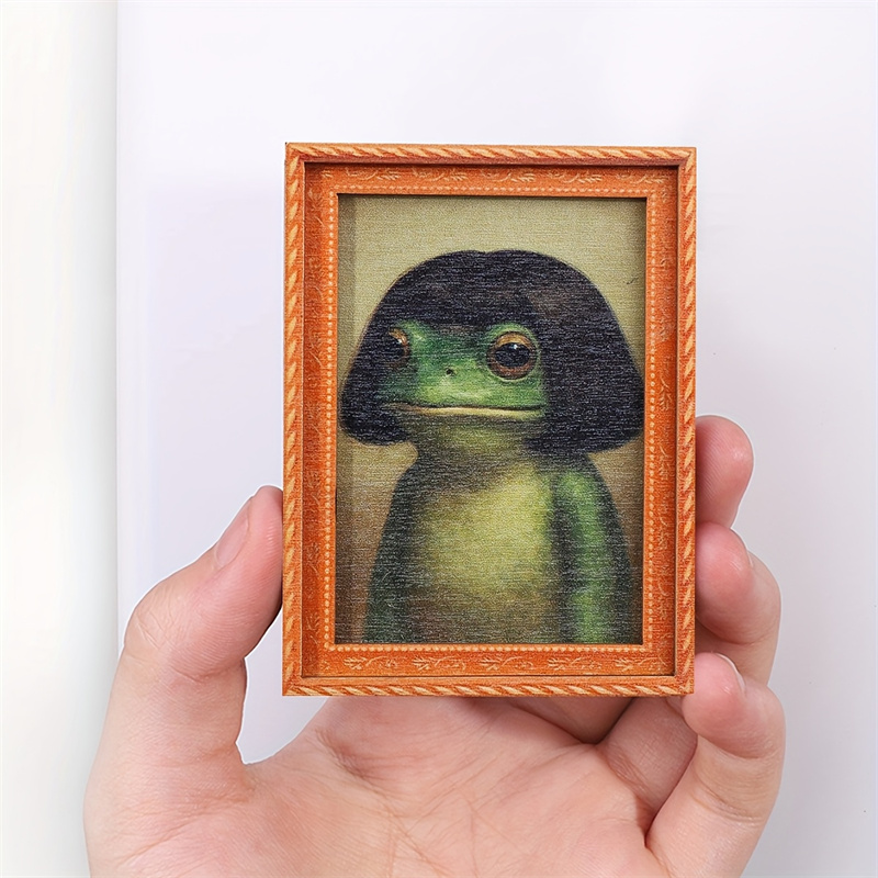 Mini marco de fotos de madera  - Engraved Wood Frame reseña y precio